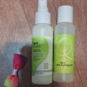 DevaCurl Set It Free and Ultra Defining Gel 3 Oz